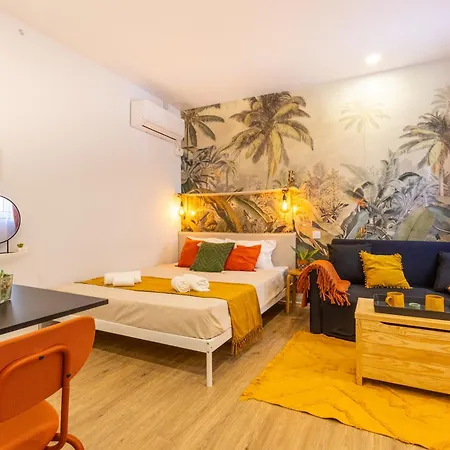 Smart Studio, Ac ,fast Wi-fi & Walk To Marina By Quicktirps Lägenhet